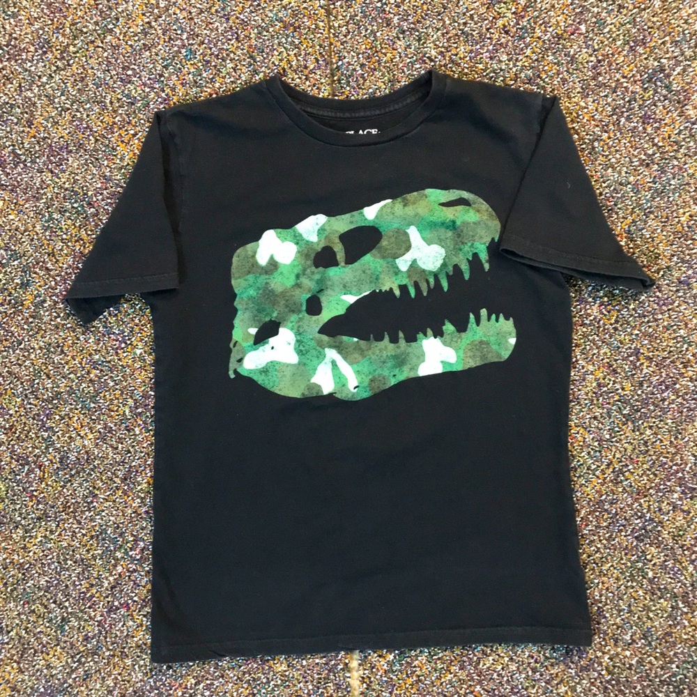 Camo T-rex shirt